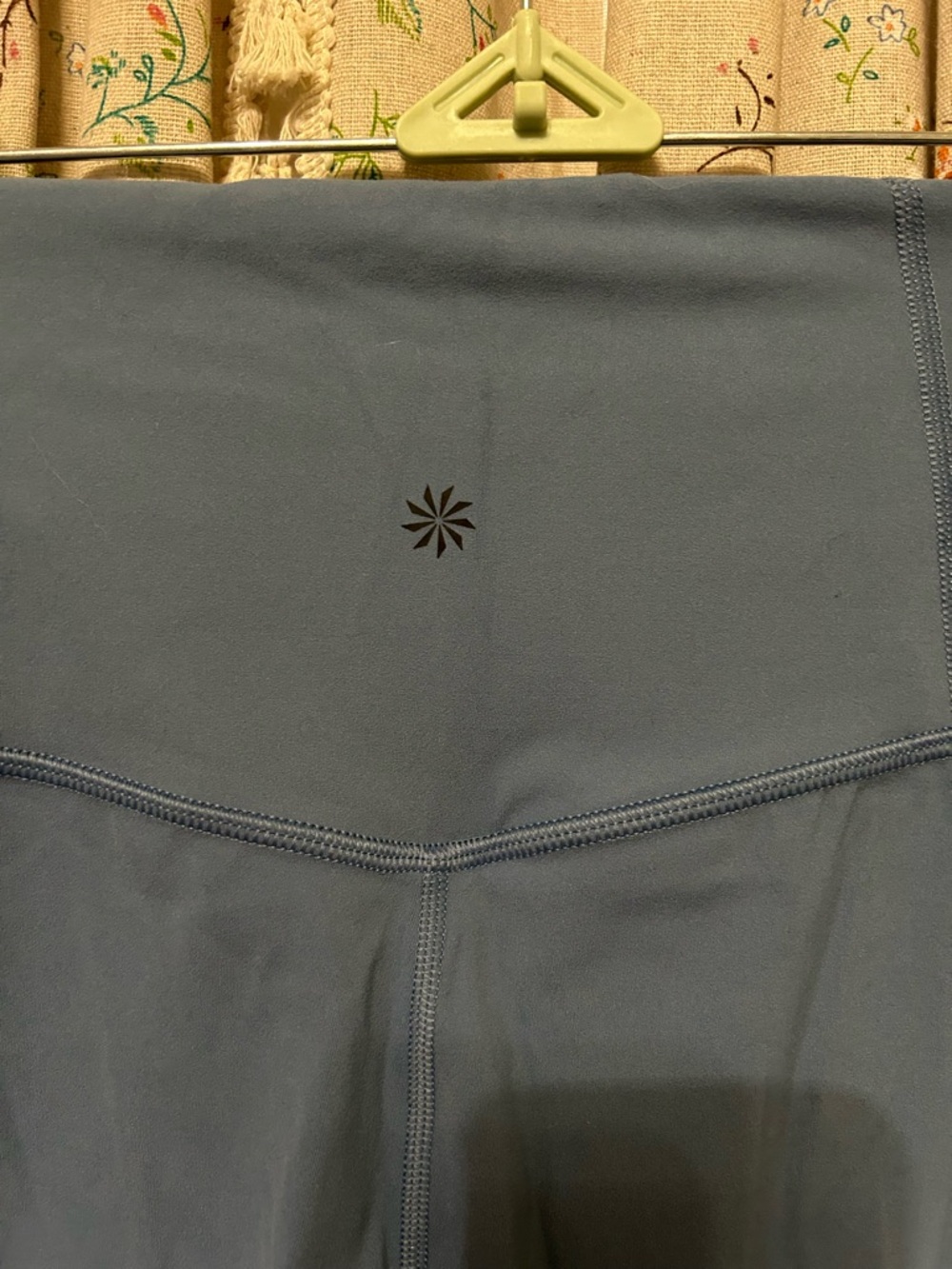 Athleta Elation Straight Leg Pant XL Blue High Rise Athletic Leggings - Picture 4 of 5